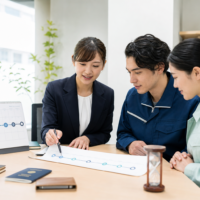 特定技能1号の通算5年を確認する外国人材・受入れ企業・行政書士