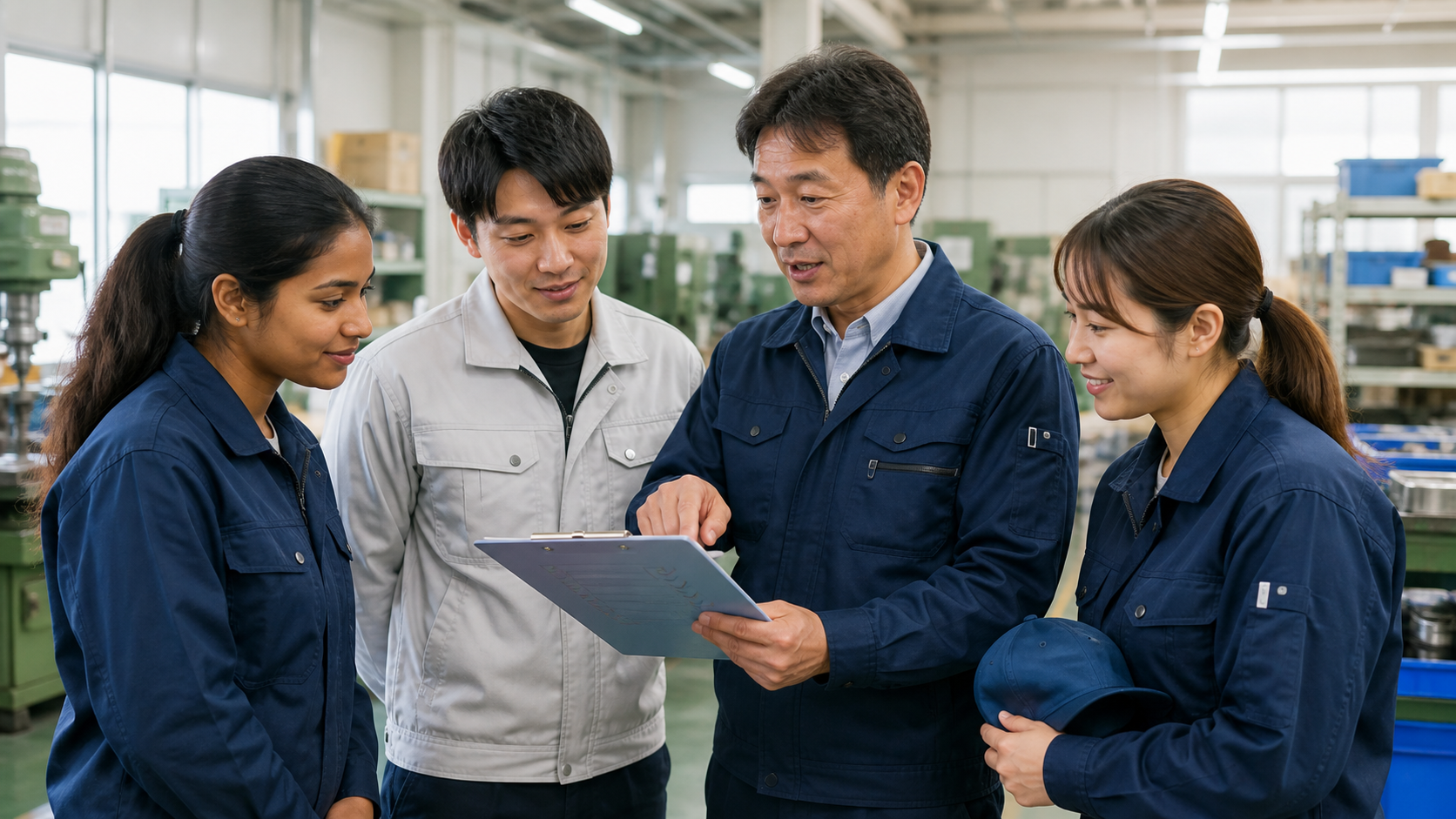 外国人労働者の教育と定着を支える中小企業の職場