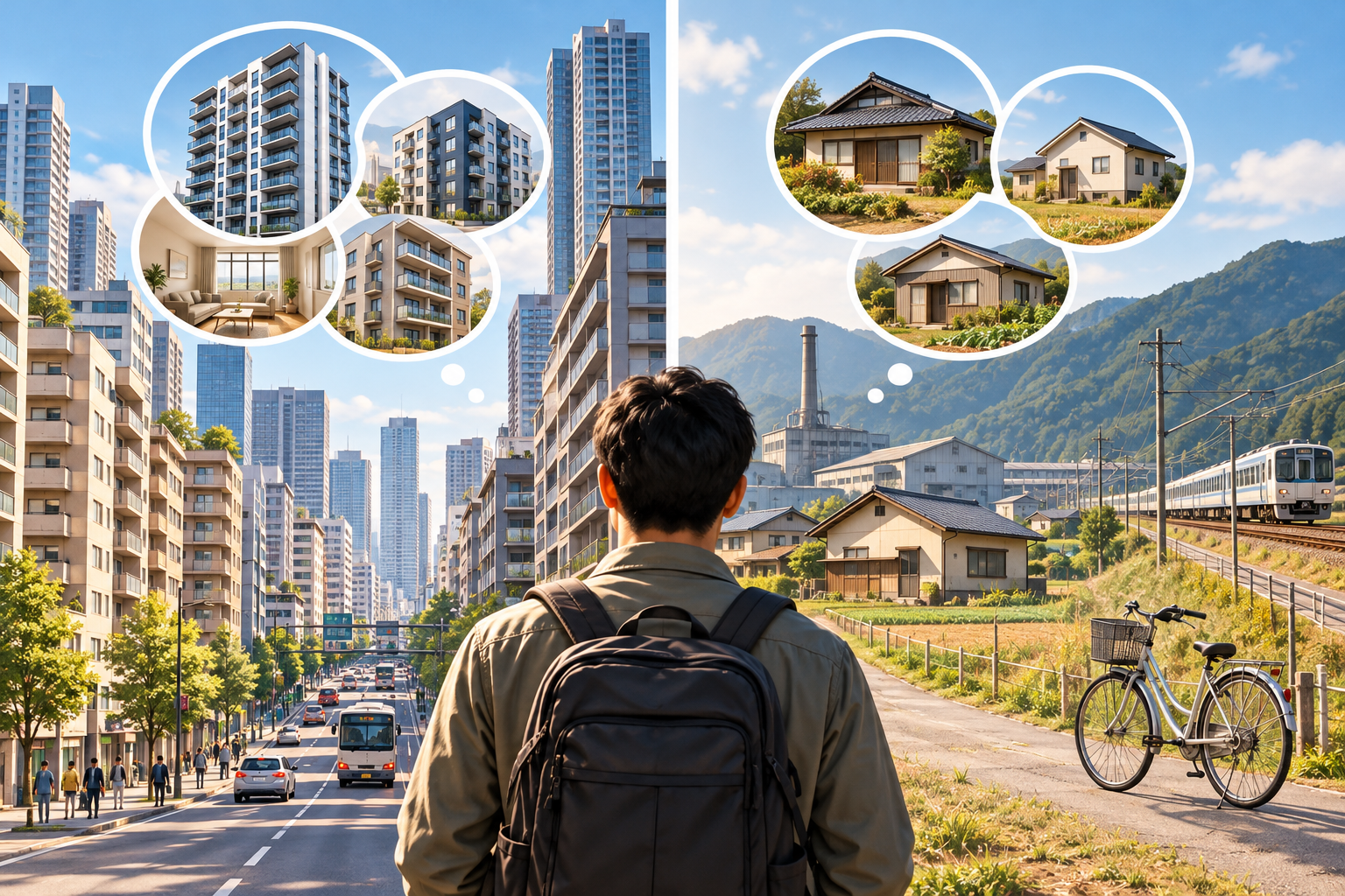 都市部と地方における特定技能外国人の住居探しと通勤環境の違い